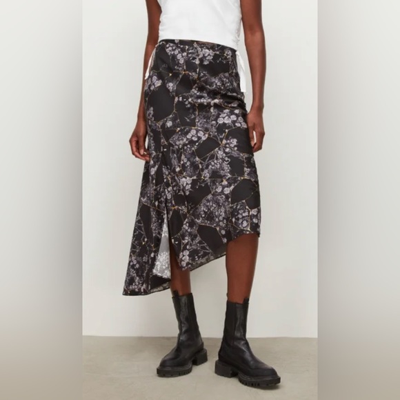 Allsaints Luisa Buruberu Skirt - Picture 1 of 5